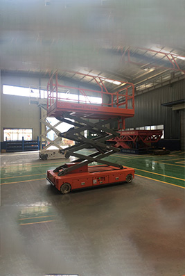 Omnidirectional Self-propelled Scissor Fork Lifting Platform