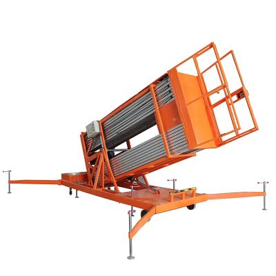 Four Mast Aluminum Alloy Aerial Working Platform