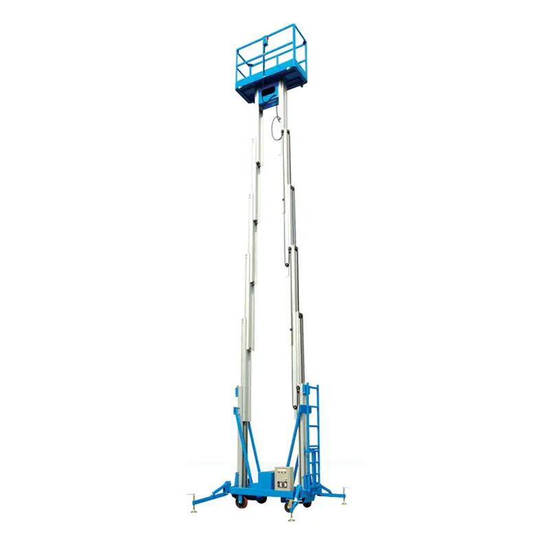 Double Mast Aluminum Alloy Lifting Machine
