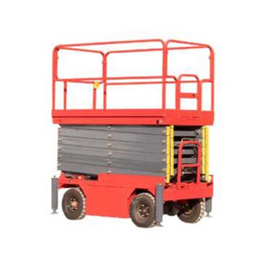 Four Wheel Mobile Aerial Work Platform