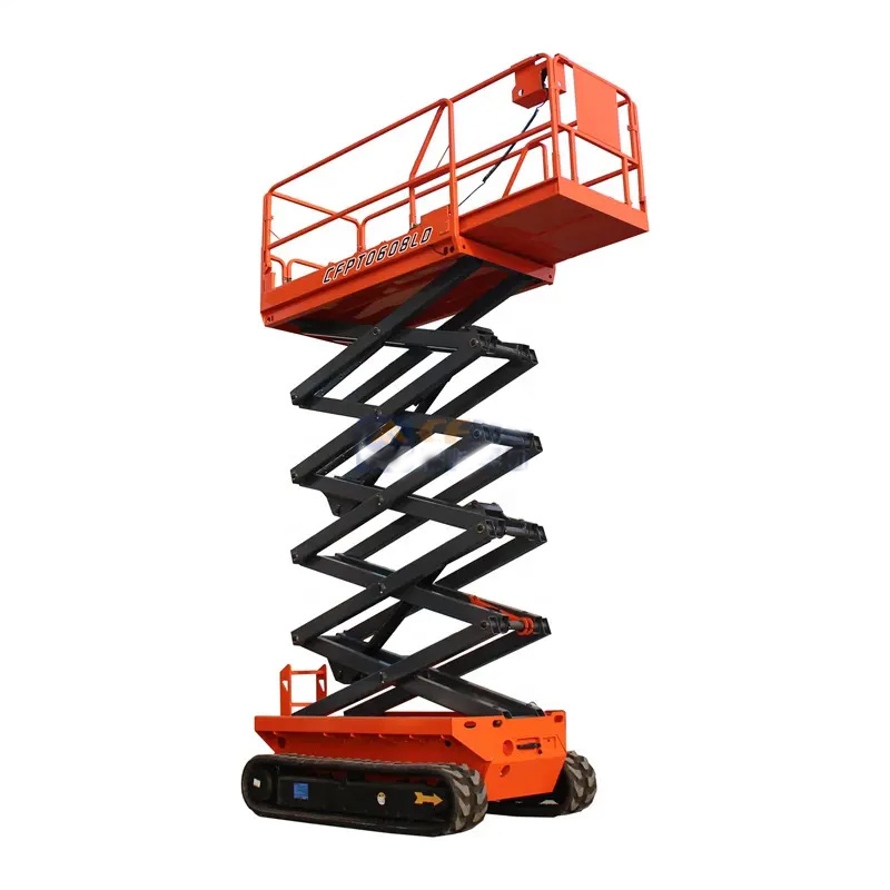 Self-propelled Scissor Crawler Type Aerial Work Platform 