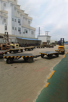 مقطورة مسطحة Flatbed Trailer