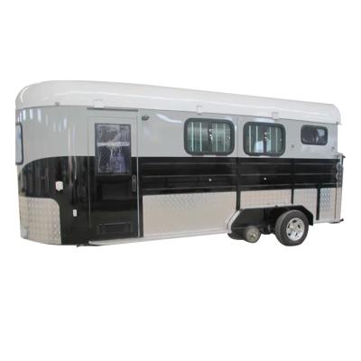 Two-horse Tilt Load Horse Trailer