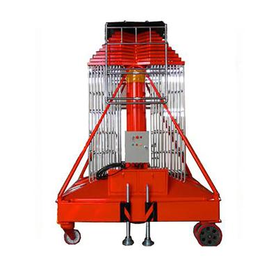 Double Ladder Anti-rotation Sleeve Cylinder-type Lifting Platform