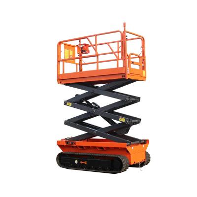 Self-propelled Scissor Aerial Work Platform With Crawler