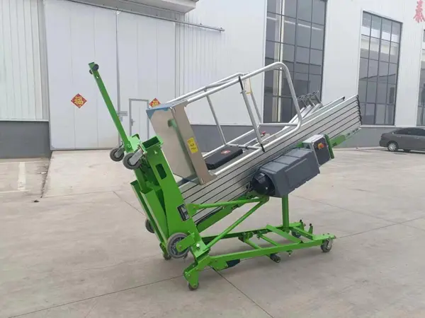 Single Mast Aluminum Alloy Lifting Platform