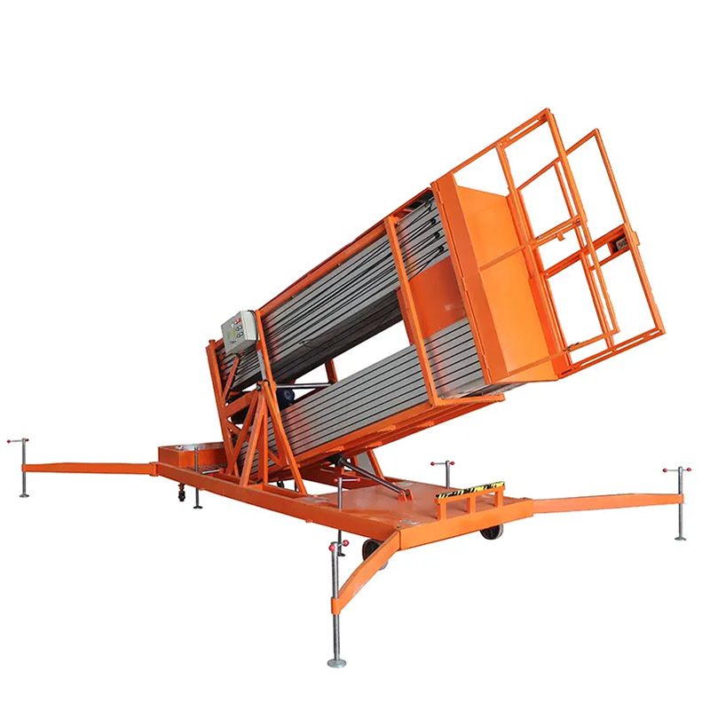 Four Mast Aluminum Alloy Aerial Working Platform